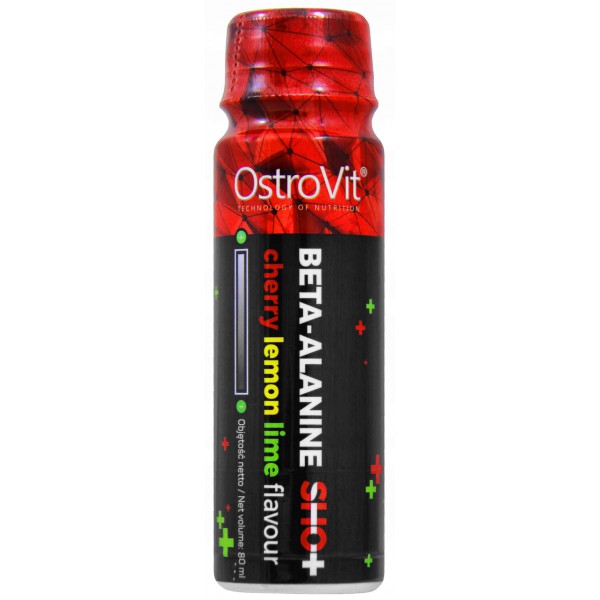 

Beta-Alanine Shot OstroVit, 80 мл, cherry lemon lime, Beta-Alanine Shot