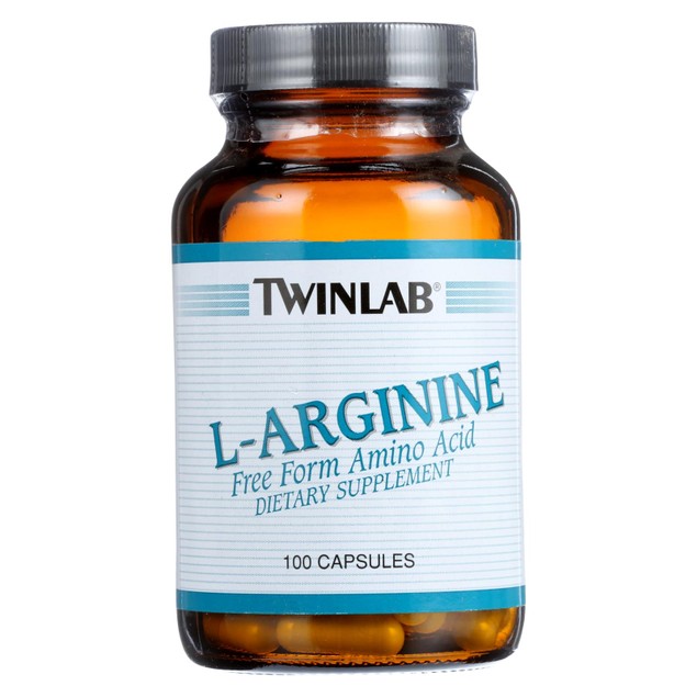 фото L-arginine twinlab, 100 капсул