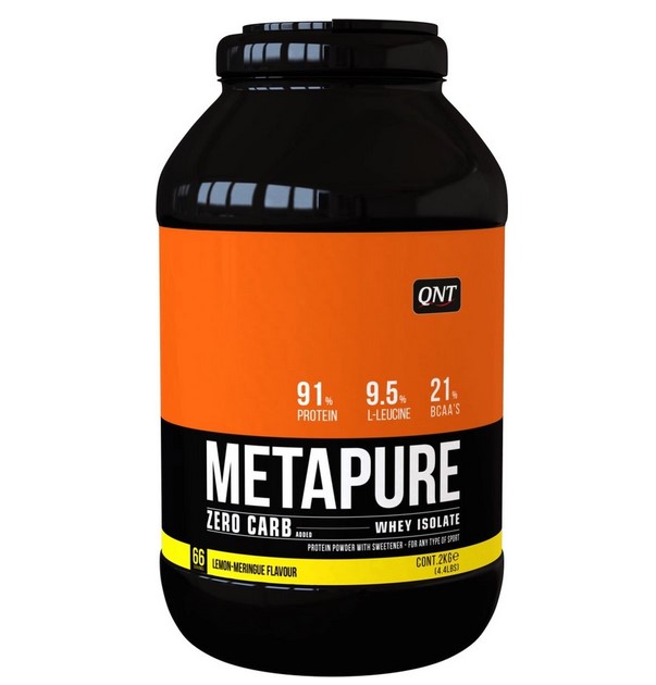 фото Протеин qnt metapure zero carb, 2000 г, lemon meringue