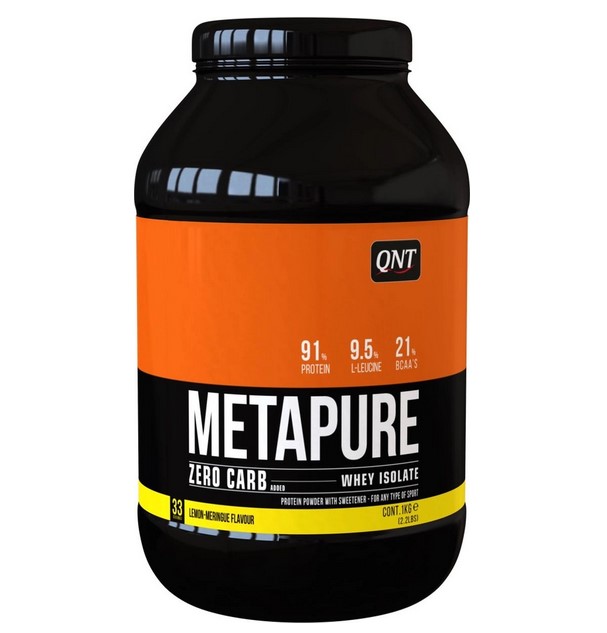 фото Протеин qnt metapure zero carb, 900 г, lemon meringue