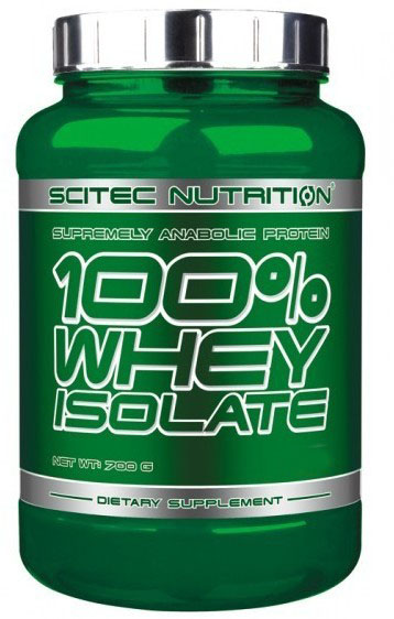 Протеин Scitec Nutrition 100% Whey Isolate, 700 г, chocolate