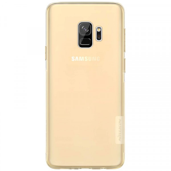 фото Чехол nillkin nature series для samsung galaxy s9 clear gold