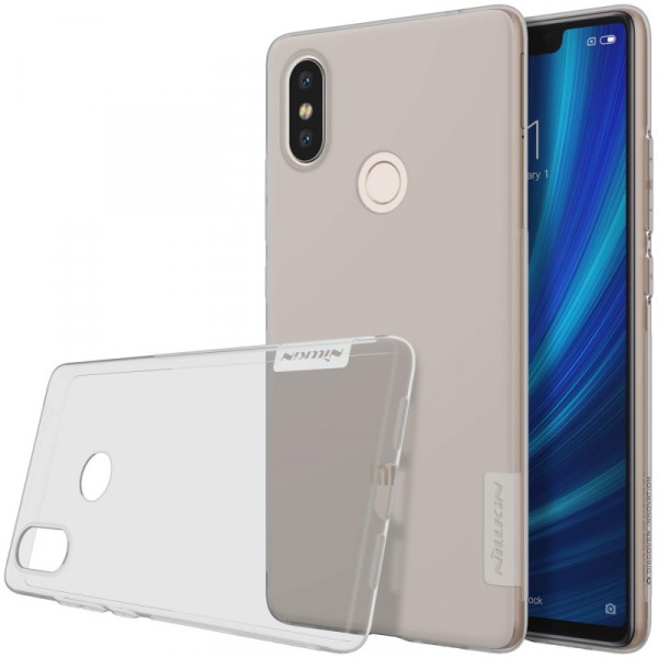 

Чехол Nillkin Nature Series для Xiaomi Mi 8 SE Clear Grey, Прозрачный