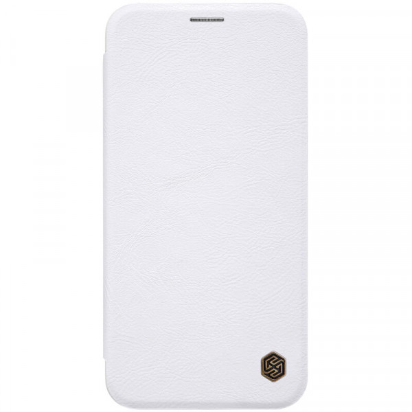 фото Чехол nillkin qin series для apple iphone xs max (6.5) (white)