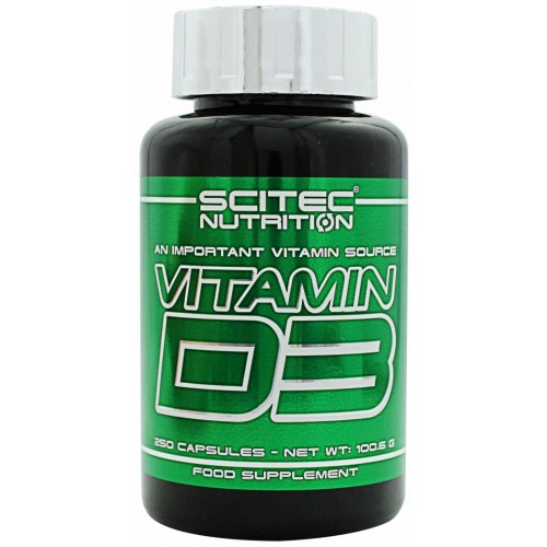 

Витамин D3 Scitec Nutrition Vitamin D3 250 капсул, Vitamin D3