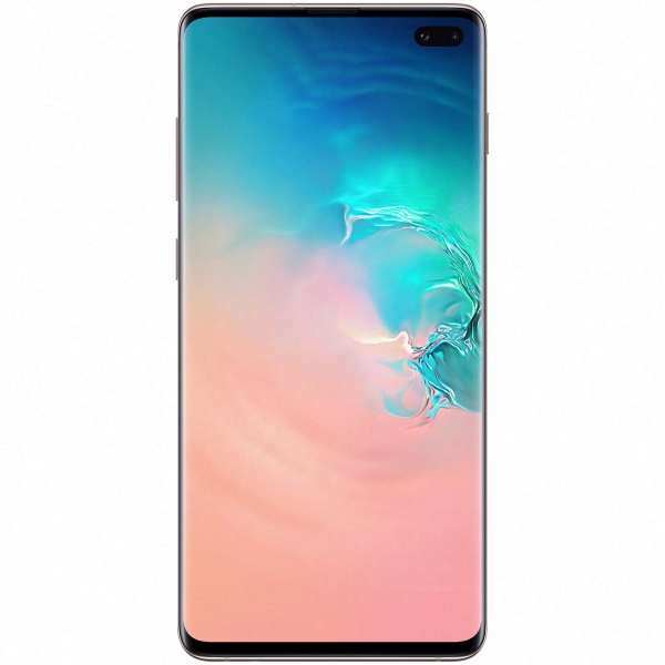 фото Смартфон samsung galaxy s10+ 8/128gb white ceramic (sm-g975fcwdser)