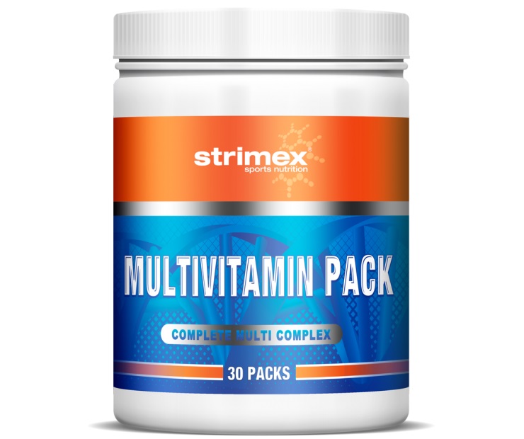 Витаминно-минеральный комплекс Strimex Multivitamin Paсk 30 пакетиков