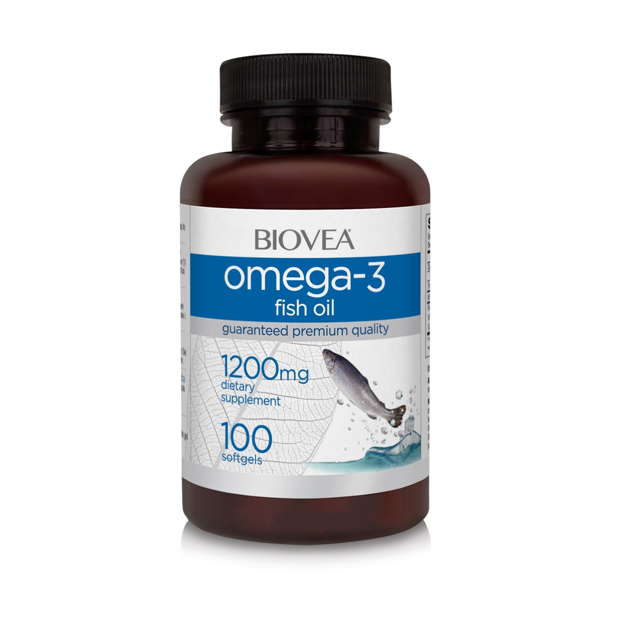 фото Biovea omega-3 fish oil 1200 mg 100 гел.капс