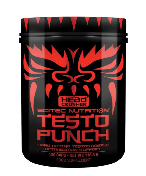 фото Scitec nutrition hc testo punch 120 капс