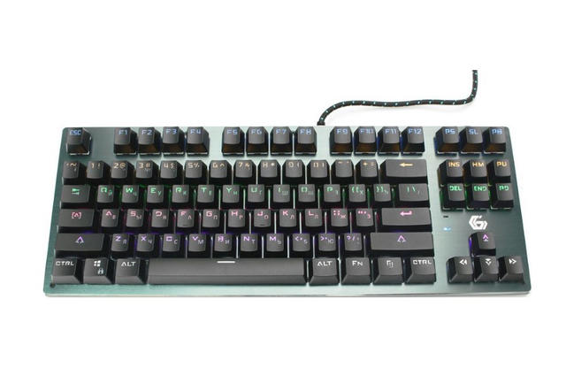 

Проводная игровая клавиатура Gembird KB-G540L Gray, KB-G540L