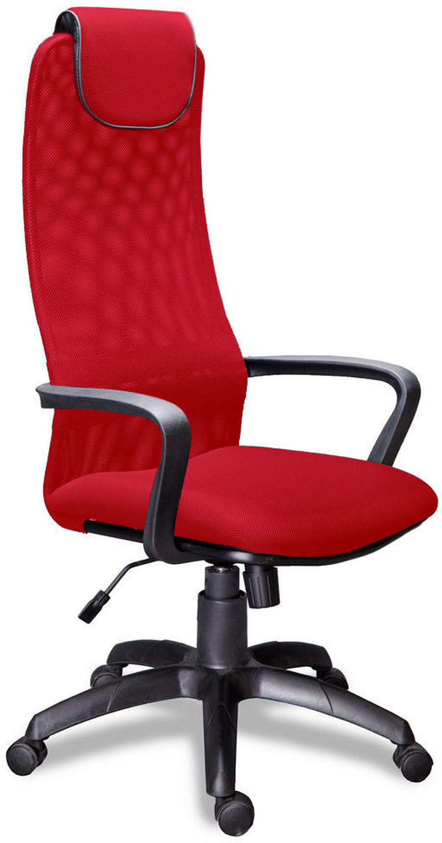 Компьютерное кресло Фокс PL/Ткань сетка красная