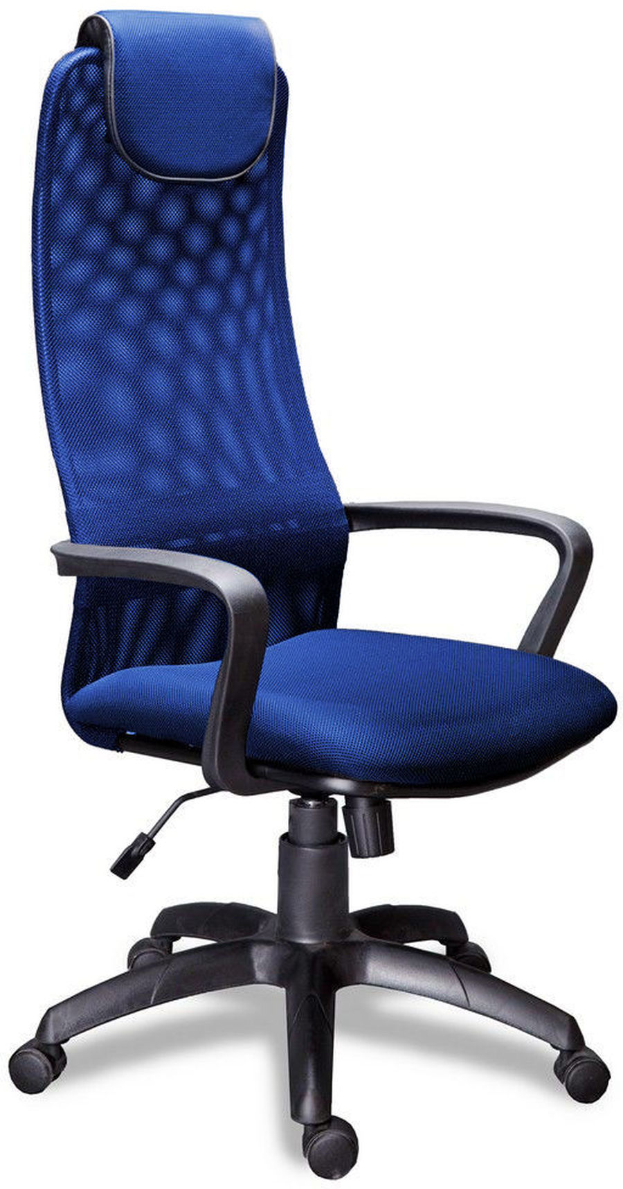 Компьютерное кресло Фокс PL/Ткань сетка синяя