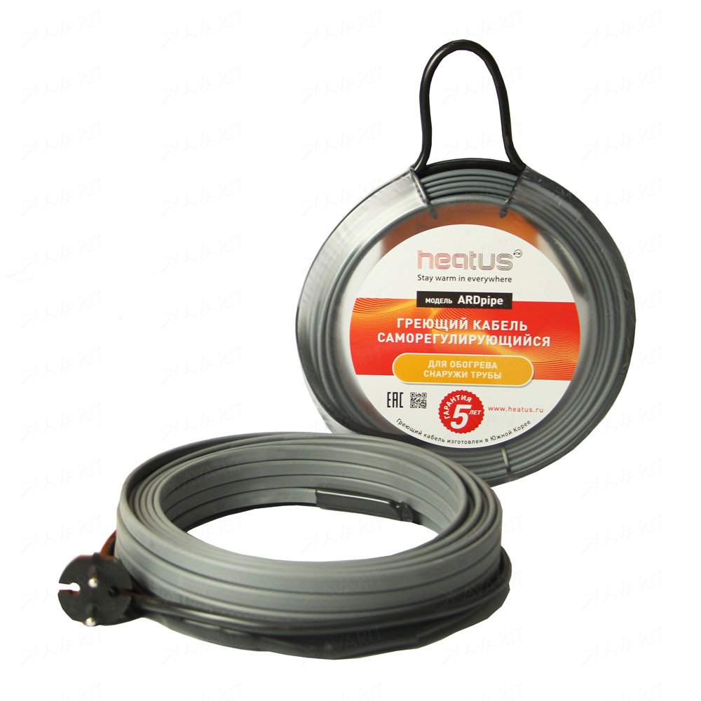 фото Греющий кабель heatus ardpipe-16 320 вт 20 м