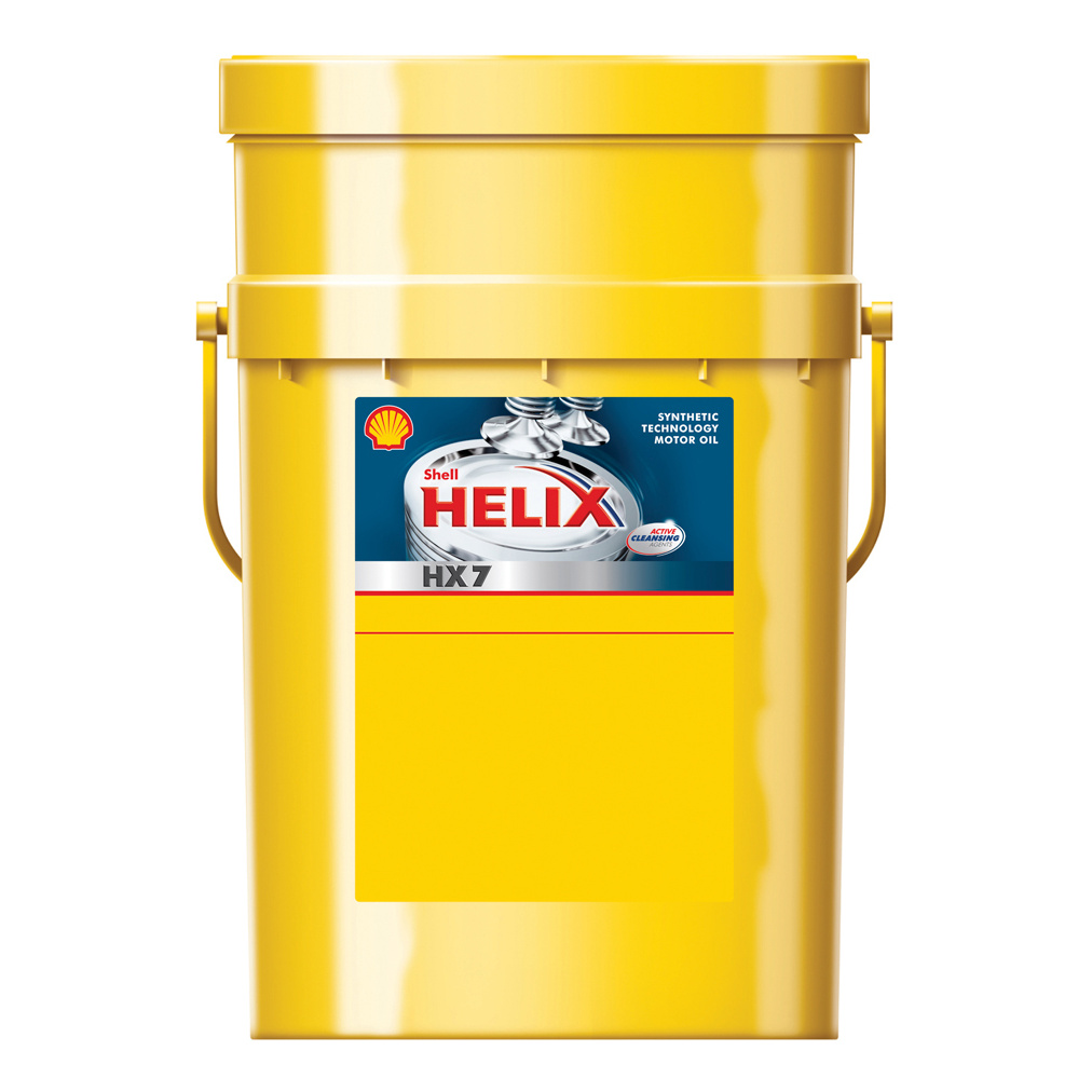 фото Моторное масло shell helix hx7 10w-40 20л