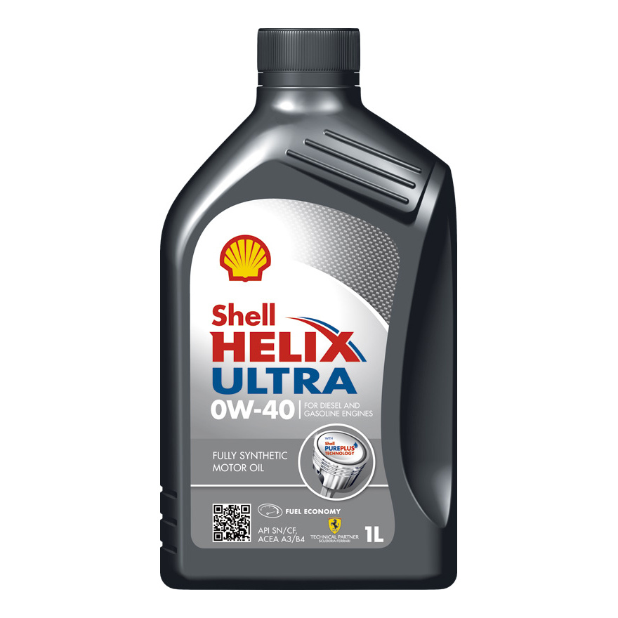 фото Моторное масло shell helix ultra 0w-40 1л