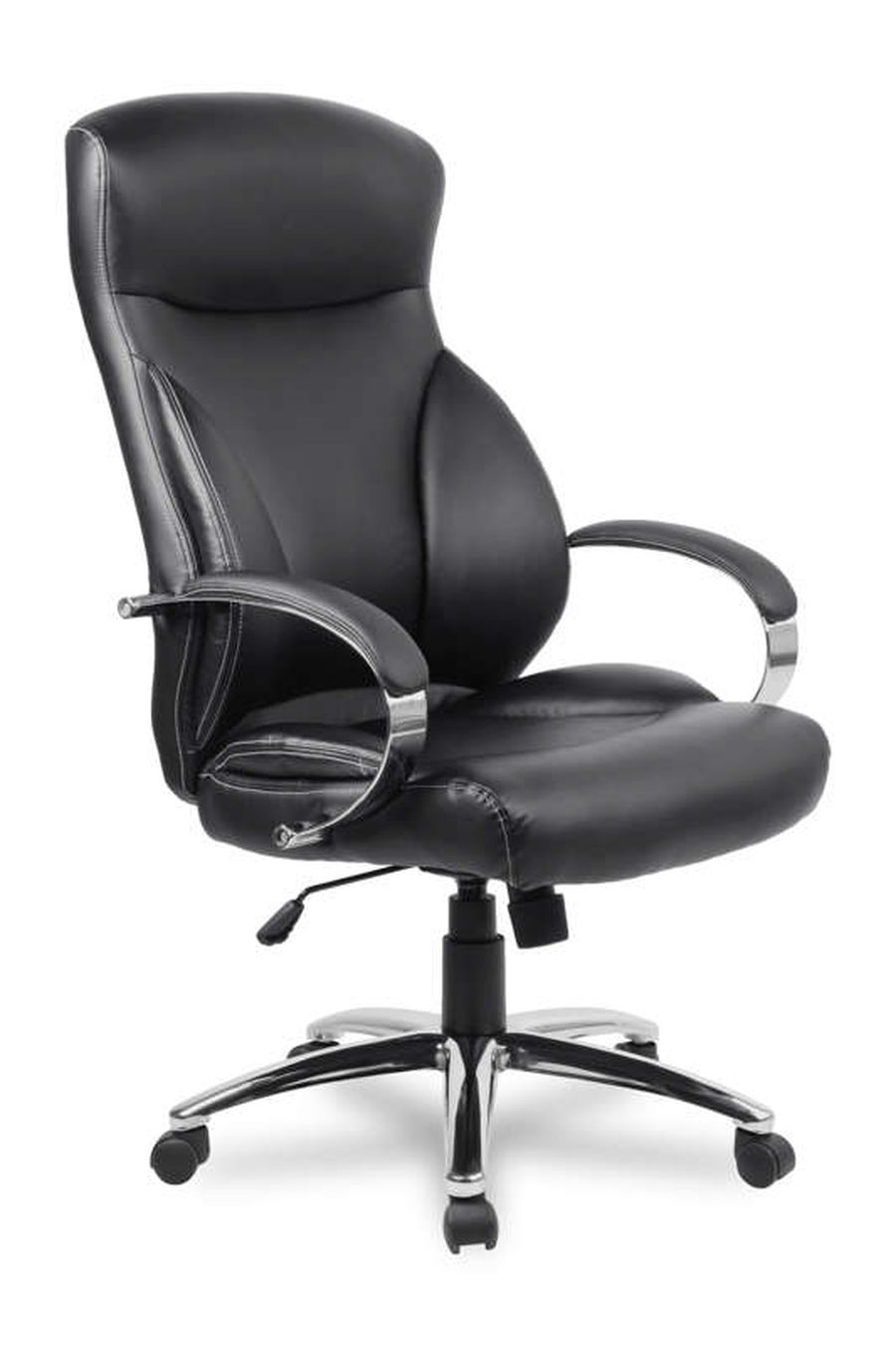 Компьютерное кресло College H-9582L-1K/Кожа PU черная