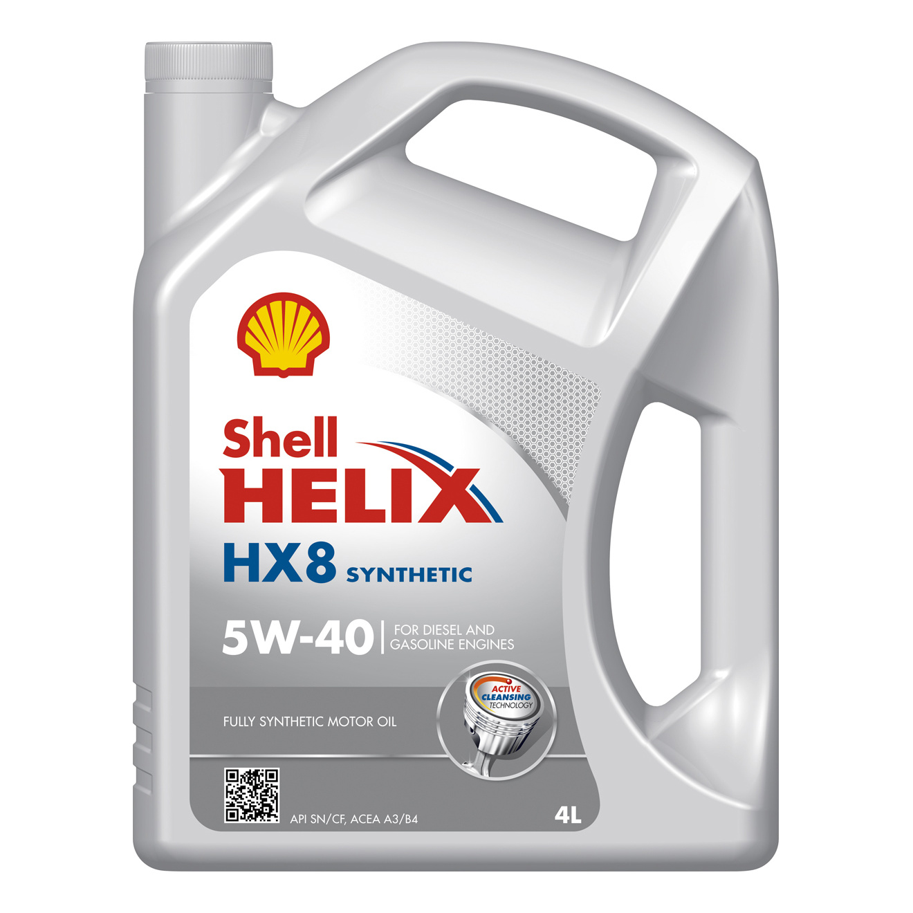 фото Моторное масло shell helix hx8 syn 5w-40 4л
