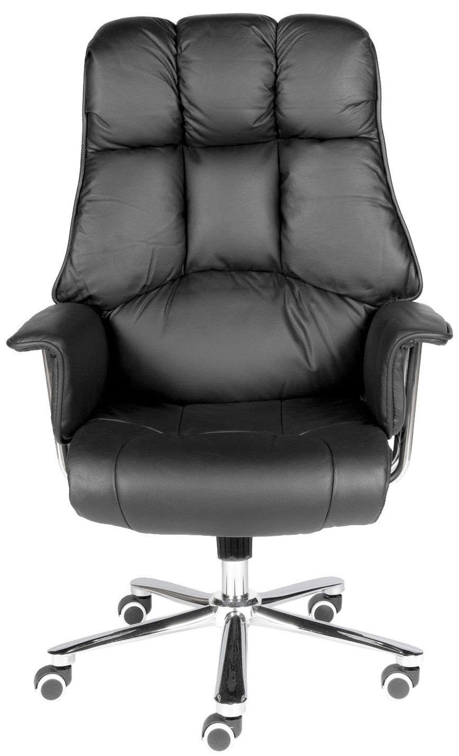 фото Компьютерное кресло президент/экокожа черная norden