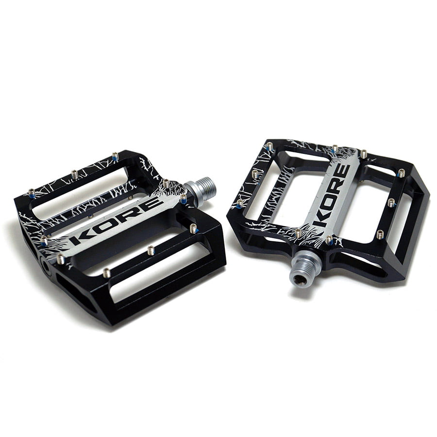 фото Педали вело kore torsion sx v2, al-6061-t6,ось cr-mo,пр.подш.,40смен.шип 6мм,черн
