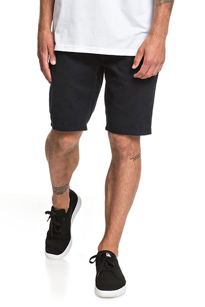 фото Шорты quicksilver everyday chino light short, black, xs int