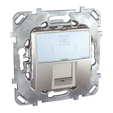 

Компьютерная розеткаSchneider Electric Unica Top MGU542130ZD