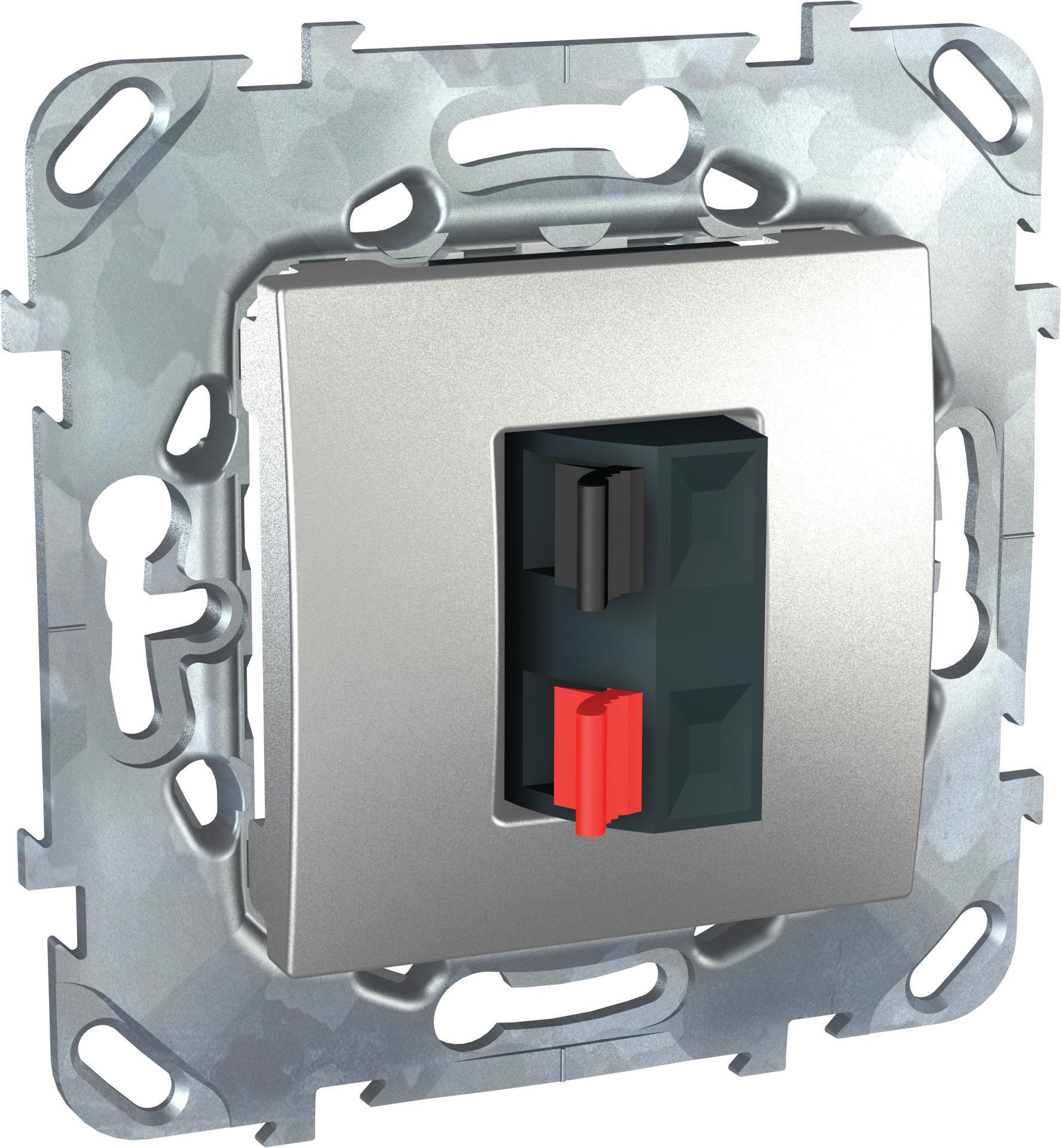 

Аудиорозетка Schneider Electric Unica Top MGU548630ZD алюминий