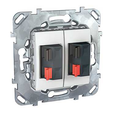 

Аудиорозетка Schneider Electric Unica MGU5878718ZD белый