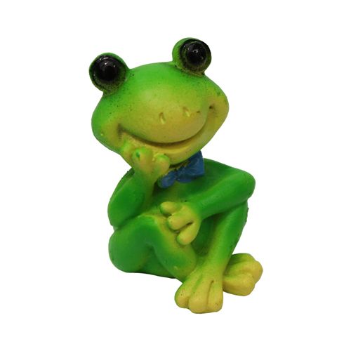 

Миниатюра Лягушонок в бабочке 3*2,5*4,2см, Астра 7717777, Зеленый