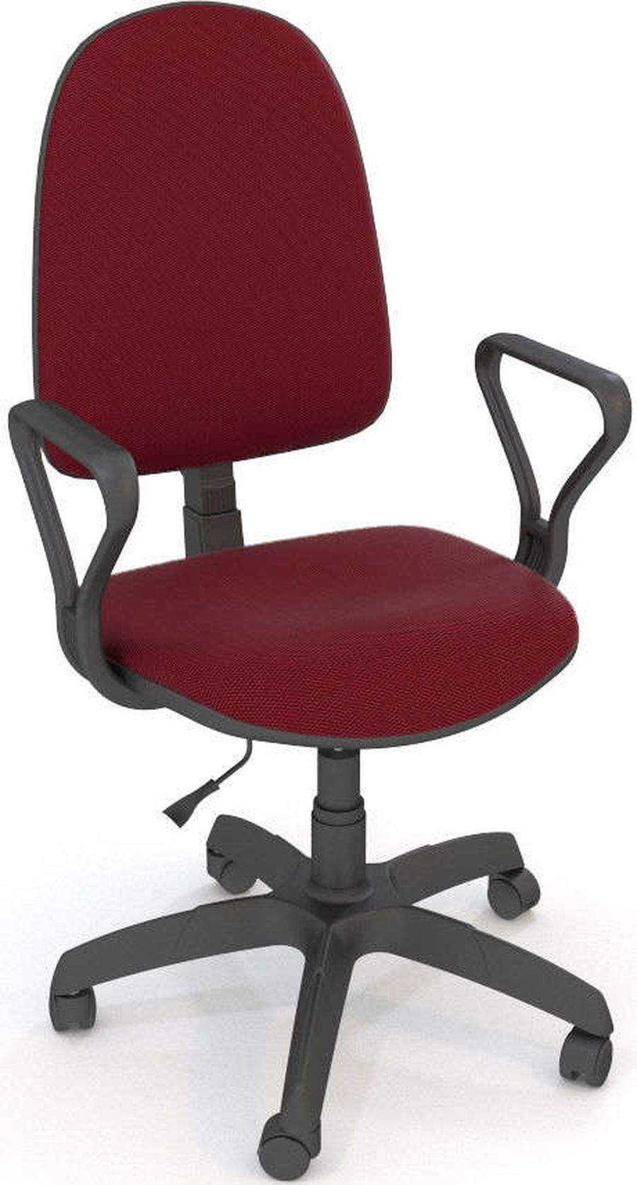 Офисное кресло Престиж самба плюс/Ткань сетка красная