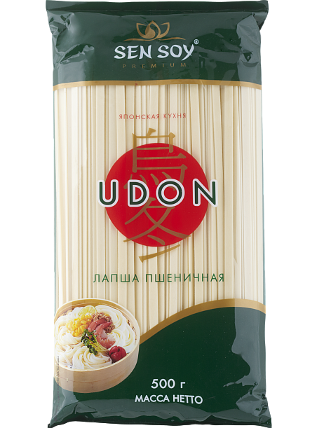 Лапша Sen Soy пшеничная Udon 500гр