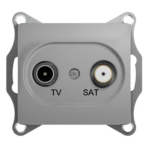 

ТВ-розетка Schneider Electric Glossa GSL000397, Серый