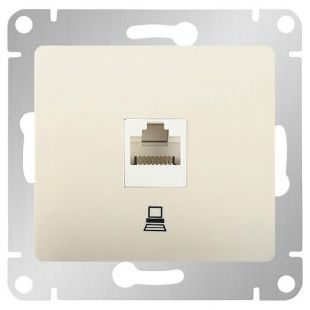 фото Компьютерная розетка schneider electric glossa gsl000981k