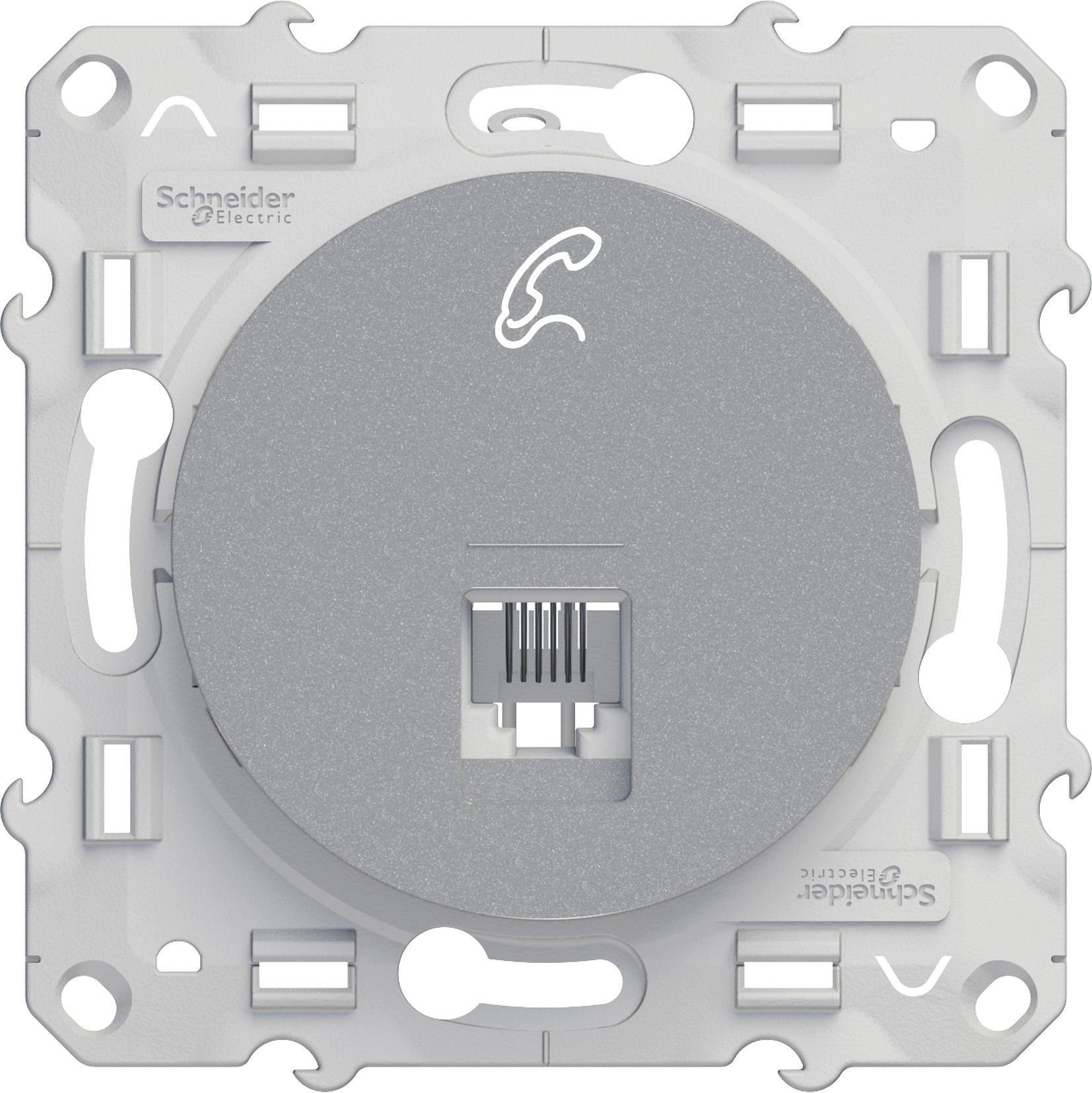 фото Тф-розетка schneider electric odace s53r497