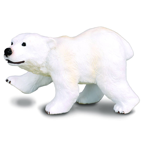 фото Фигурка collecta медвежонок полярного медведя(стоящий),(блист.), s