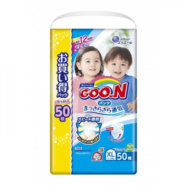 

Goo.N GooN трусики универсальные, размер XL (12-20 кг) 50 шт