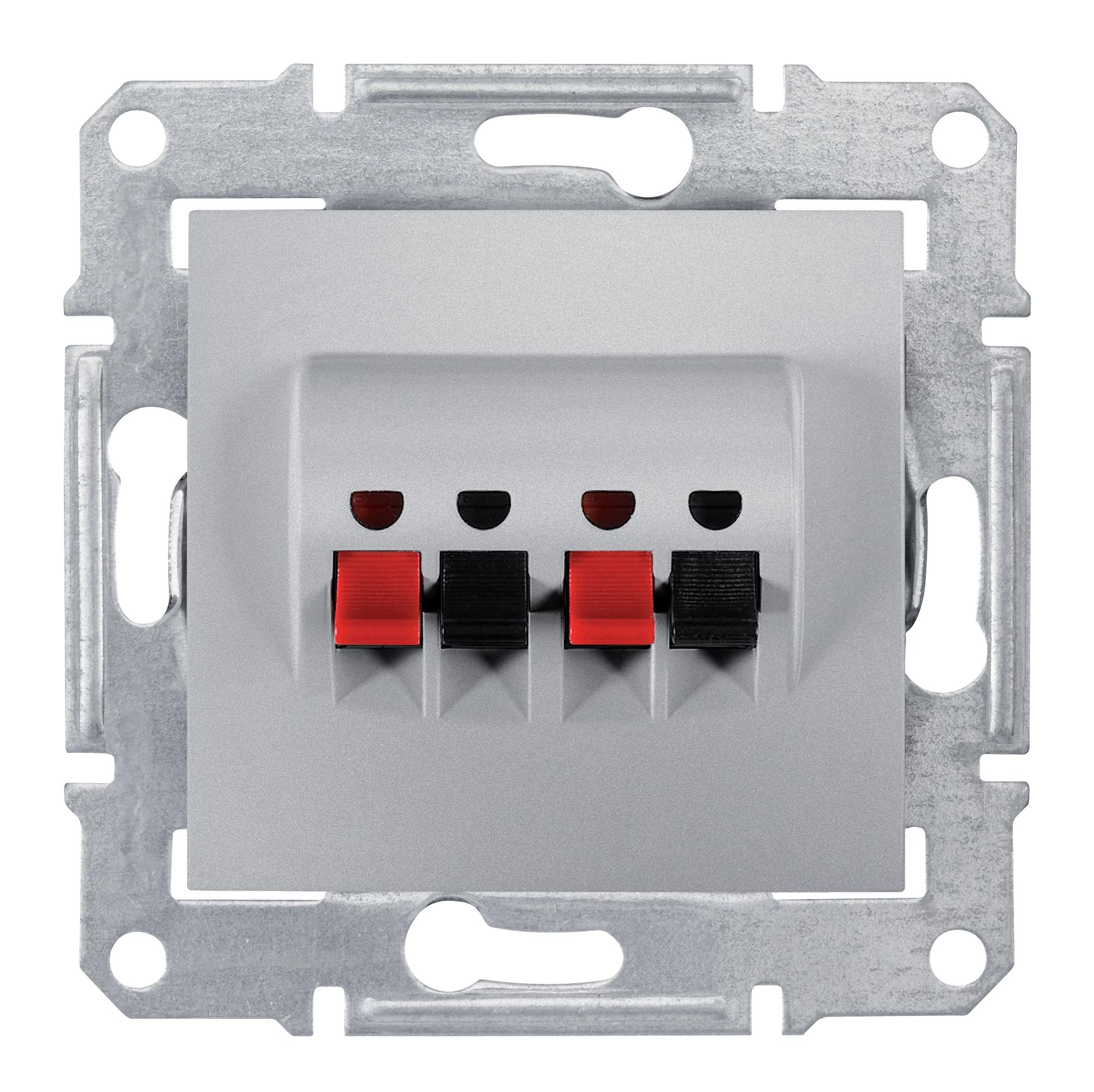

Аудиорозетка Schneider Electric Sedna SDN5400160 алюминий, Хром