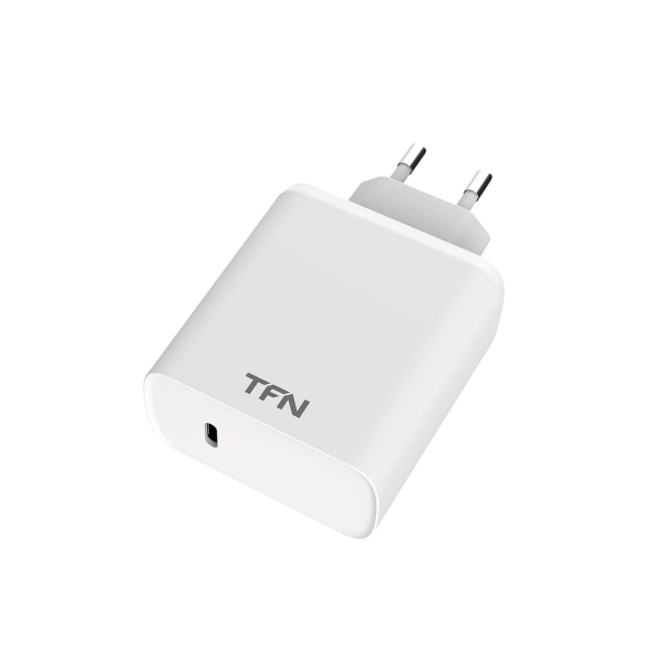 фото Сетевое зарядное устройство tfn rapid+, 1 usb type-c, (tfn-wcrpd30wpdwh) white