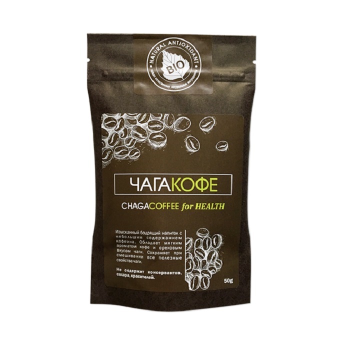 

Кофе молотый Chaga for Health Chagacoffee 50 г