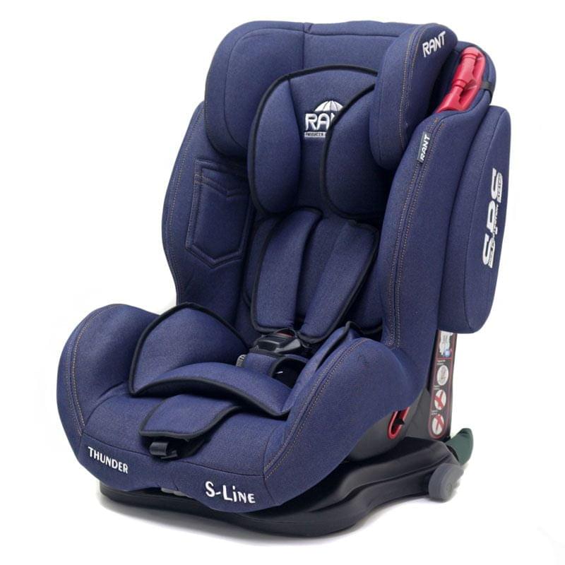 

Автокресло Rant Thunder Ultra Isofix Sps цв.синий гр.1/2/3, Thunder Ultra Isofix Sps