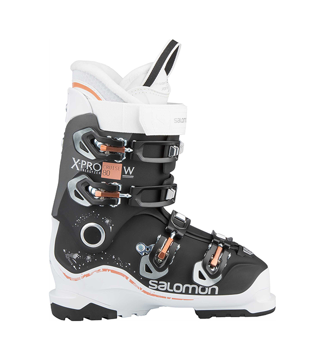 фото Горнолыжные ботинки salomon x pro 80 w cruise 2020, black/white/anthracite, 24.5