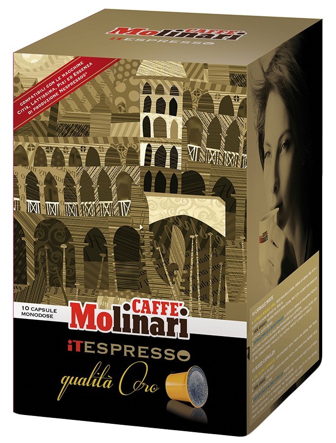 фото Кофе в капсулах molinari oro 10 капсул