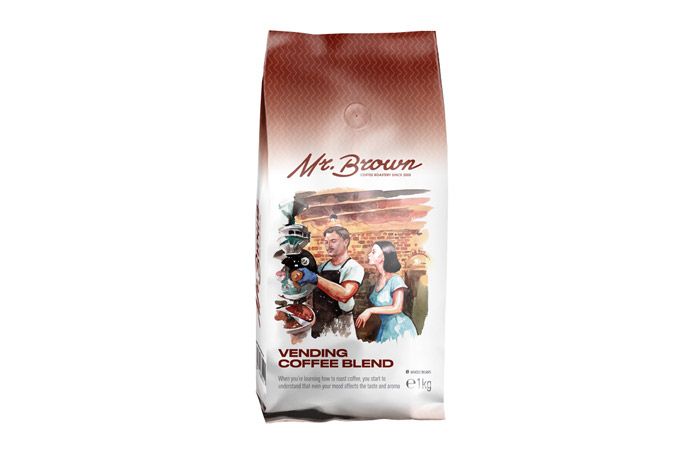 Кофе в зернах Mr.Brown Vending Coffee Blend 1 кг