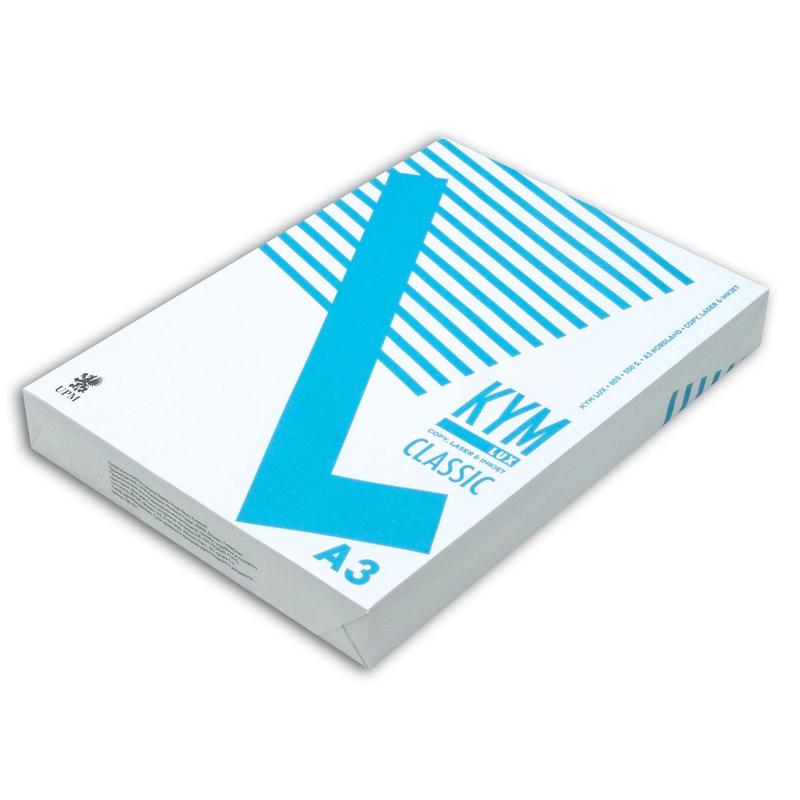 

Бумага для офисной техники KYM 202484 Lux Classic, А3, 80 г/м2, 150%, 500 листов