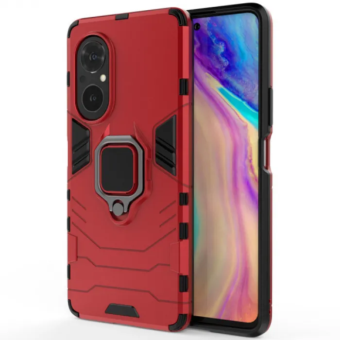

Чехол под магнитный держатель Epik Transformer Ring для Huawei Nova 9 SE/Honor 50 SE, Красный, Transformer Ring