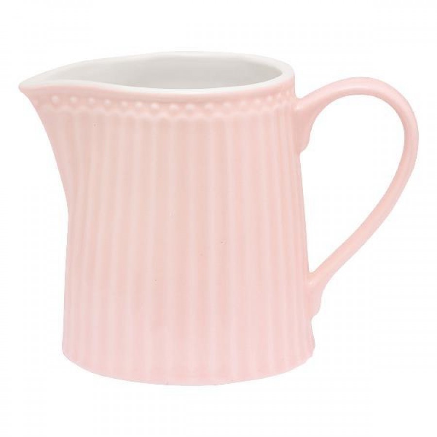 Молочник Greengate Alice pale pink 250 мл STWCREAALI1906