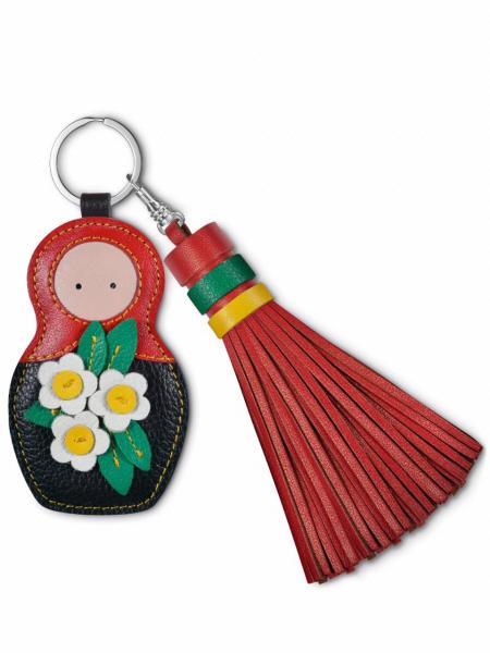 

Брелок женский Woodsurf MATRYOSHKA черный, Разноцветный, MATRYOSHKA