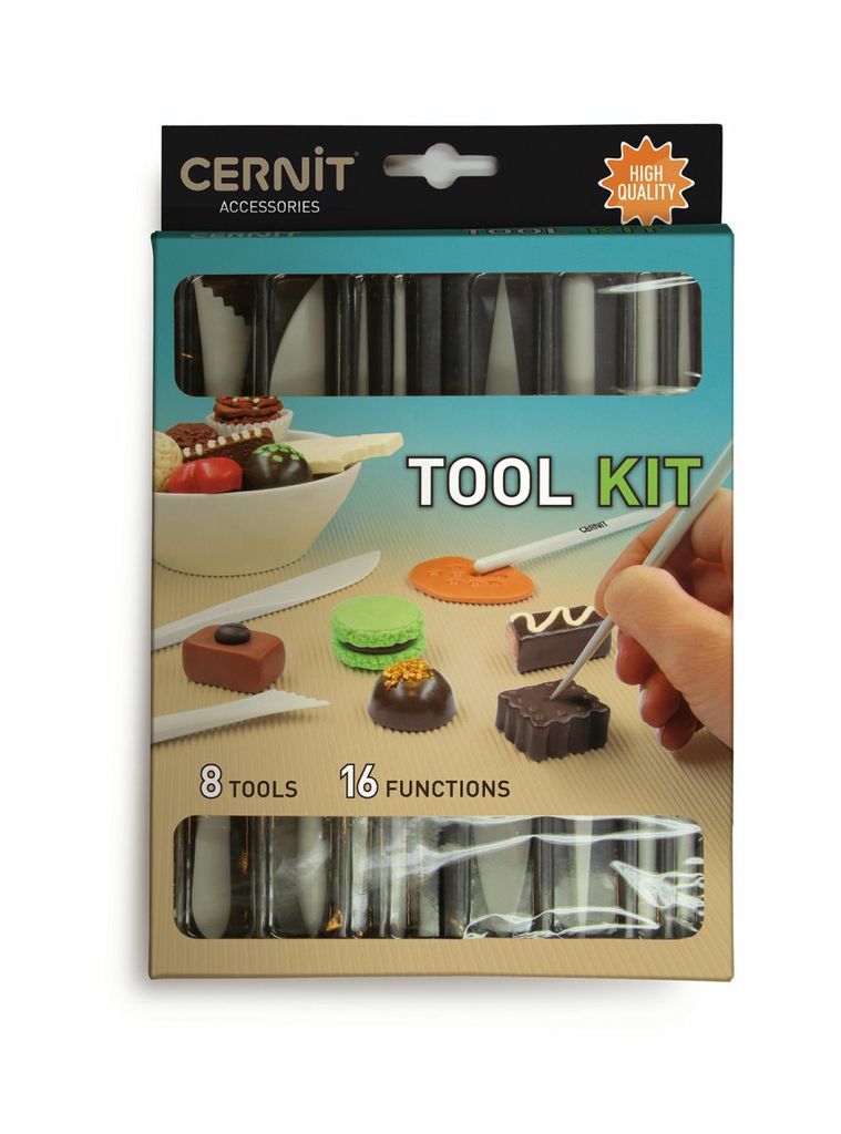 фото Ce906 набор инструментов для пластики cernit 8 шт.