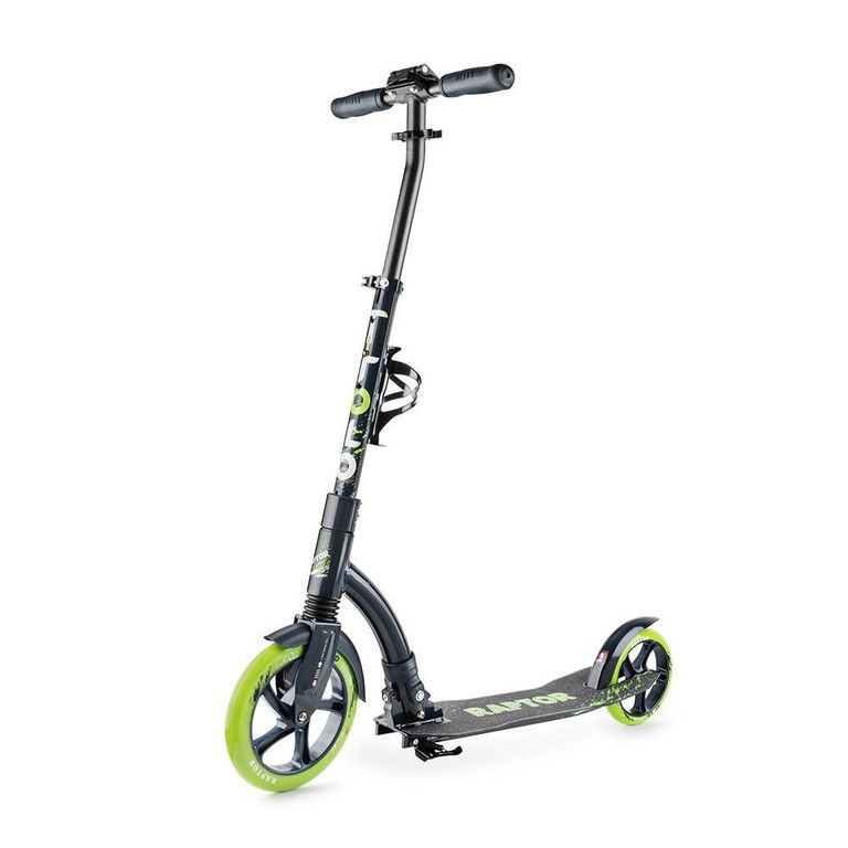 

Самокат Trolo Raptor 230+180 черно-зеленый, Raptor 230+180