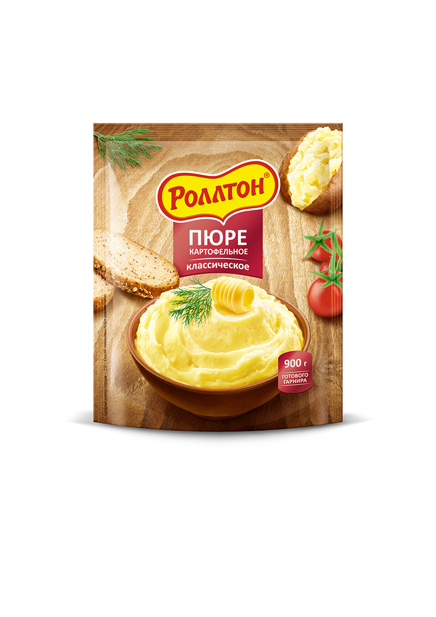 Пюре картофельное Роллтон фасованное сухое 120 г