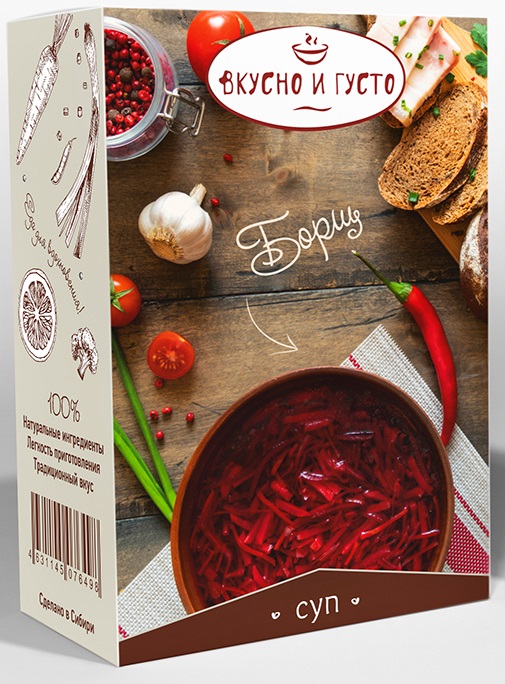 

Борщ Вкусно и густо 86 г